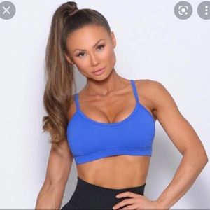 Bombshell Sportswear Motion Sports Bra - MEDIUM, Royal Blue